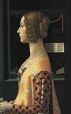 Retrato de Giovanna degli Albizzi Tournabuoni. 1488 Guirlandaio. Museo Thyssen-Bornemisza, Madrid
